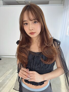 アンジェリカラボ(ANGELICA LABO) ANGELICA ニュアンス巻き さらつやモカブラウン