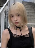【浅草蔵前】#ハイトーンカラー#ハイトーン女子#ブリーチカラー