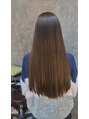 アンバール(amberl) 質感の良い、シルクストレートで滑らかな仕上がりにします。