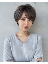 リーフ 三島店(LeaF)&nbsp;【2026最新】大人可愛い耳掛けショートボブ