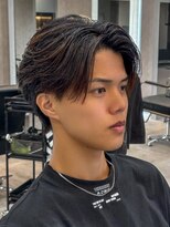 エルマーク 本山(L-MARK)&nbsp;センターパート/ニュアンスパーマ/フェザーパーマ/men's