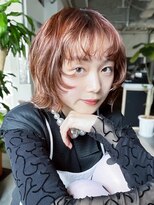 アルバム 新宿(ALBUM SHINJUKU)&nbsp;パーマ風コテ巻き顔周りレイヤー_F1598