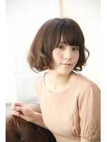 ヘアークリップ キューズ(HAIR CLIP Q's) チョコレートカラーのホイップボブ