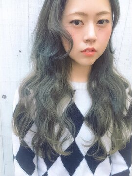 ローランド(Rowland) 韓国風☆アッシュグレー☆ダブルカラー