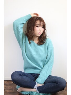ヘアリゾートユア 新大久保店(hair resort YuA) ウェーブスタイル