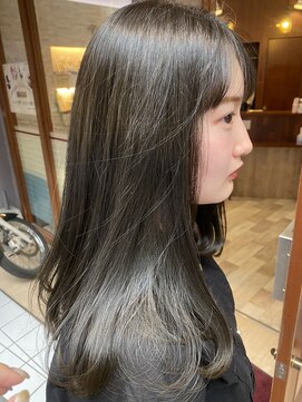 ヘア デザイン クランプ フロント(Hair Design CLAMP front) ナチュラル暗染めカラー