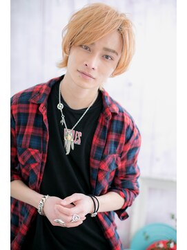 ミック 日暮里店(miq) ハイトーンカラー☆ボブウルフでワイルド感！b1