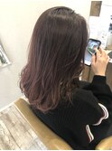 くすみピンク