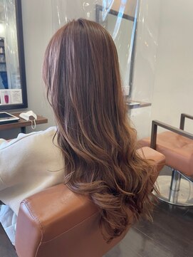 ネウィサリュー 立川(newi saLyu) 大人かわいいくびれミディラベンダーインナーカラー