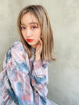 アルテ(ARTE)&nbsp;【ARTE表参道/青山】大人可愛いレイヤー×ハイトーンベージュ