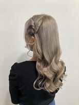 ゲーム 原宿店(GAME)&nbsp;ミルクティーベージュ/ダブルカラー/ケアブリーチ/髪質改善/原宿