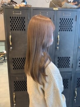 アチーブリス(achieve Liss) 柔らかナチュラルストレート ハイトーンまろやかベージュ