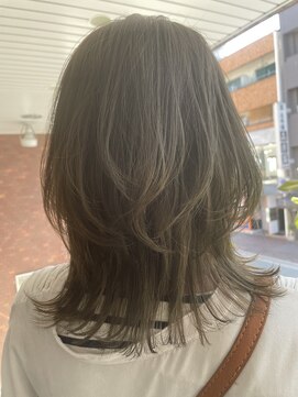 モア 下通店(MORE) 『外ハネウルフヘア』