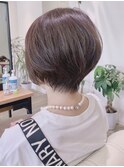 【 Ｉ. 】30代からのナチュラル前下がりショートボブ　川口