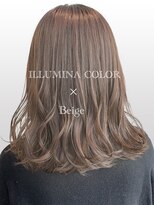 サラジュ 仁川店(SARAJU)&nbsp;透明感カラー　イルミナカラー×透明感◎ベージュ