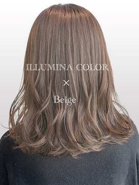 サラジュ 仁川店(SARAJU) 透明感カラー　イルミナカラー×透明感◎ベージュ