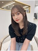 レイヤーカット 韓国