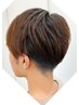 【メンズ☆サラッとストレートヘアーに】カット＋縮毛矯正