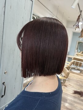 シュシュバイジャガラ 千葉駅北口店(chou chou byJAGARA) レッドブラウン【chouchou千葉・千葉駅】