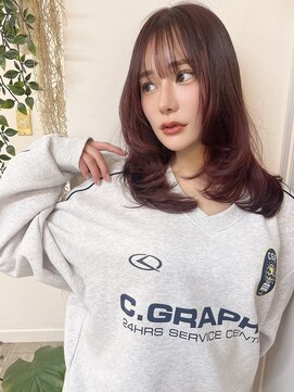 シンク オモテサンドウ(sync omotesando) ピンクブラウン/韓国