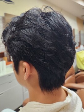 アポロカットステージ 相模大野店 アップバング/ツーブロックマッシュ<理容室>[メンズ/相模大野]