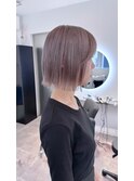 ミルクティーグレージュボブ【梅田】