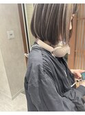 【藤沢/辻堂】ハイライト/ボブ/切りっぱなし/デザインカラー