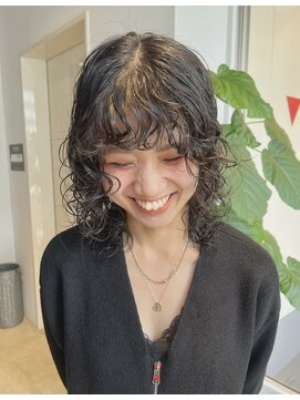 クリアオブヘアー リット(CLEAR of hair LiT) 《大澤叶方》レイヤーパーマ