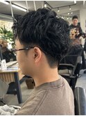 スパイキーショート/ジェットモヒカン/ショートバング/men's