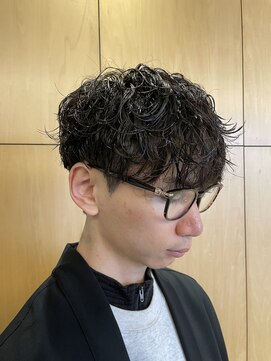 ニアウ 伊勢崎連取店(Niau) メンズマッシュシャドウパーマメンズパーマ