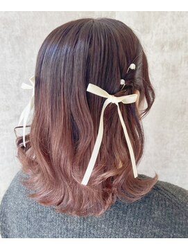 スタイル 横浜(STYLE) あ結婚式お呼ばれアレンジ/編みおろし/ヘアセット/カチモリ