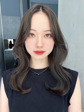 アルバム 銀座(ALBUM GINZA) 美髪くびれヘアロング顔周りレイヤー_ba533403