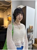 ボブ パーマ  ウエーブヘア  レイヤーカット