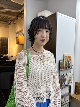 デイジードゥ(Daisy duex) ボブ パーマ ウエーブヘア レイヤーカット