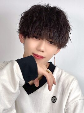 ナチュラル 渋谷(NATURAL) フェザーパーマ/スパイキーショート/サーフカール[メンズ/渋谷]