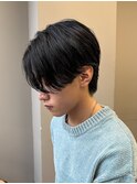 センターパート/ニュアンスパーマ/カルマパーマ/men's
