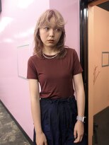 キジ(KIJI) ミディアムレイヤー/ピンク