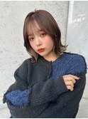 髪質改善*ハイライトカラーウルフボブ*美髪【Zina稲毛海岸】