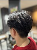 MEN’S HAIR/波巻ツイストスパイラル/フェザーパーマ/柏