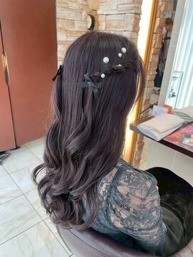 ルページ 千葉(lpage) 髪質改善/顔周りレイヤーカット/グレージュ[千葉/千葉駅]