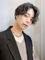 フラッグヘアー 博多駅前店(Flag HAIR) メンズセンターパートルーズパーマシャドウパーマ博多