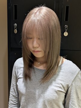 チャコレ パーチ 北千住店(Chacolle perch) ハイトーンベージュカラー