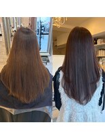 ヴィアスヘアー(vias hair)&nbsp;新色カプチーノブラウニー×レイヤースタイル
