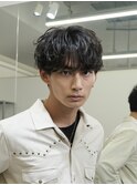 シャドウパーマ/波巻きパーマ/緩めパーマ/マッシュヘア