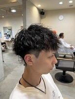 メンズクル(men's quru.)&nbsp;ツイストスパイラルパーマツイスパメンズカットメンズパーマ勝川
