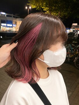 プロデュース 古淵店(Produce) インナーカラー(ピンク)