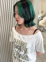 カシェ キョウマチ(cashe’e) 松阪/10代/20代/ブリーチ/デザインカラー/ミックスカラー