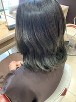 アース 天童店(HAIR&MAKE EARTH)&nbsp;カーキカラー