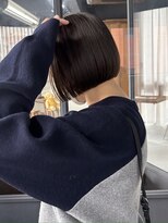 カイコヘアーアンドアートスタジオ(kaiko hair&art studio) ぷつっとラインのコンパクトボブ