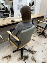 カイノ イオンモール橿原店(KAINO)&nbsp;大人のための艶感ベージュボブ